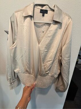 Tracy Evans Soft Cream Blouse